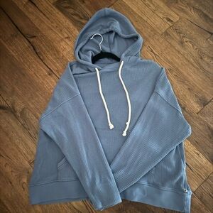 Aerie Knit Blue Sweatshirt Size Small